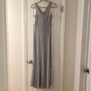 RollaCoster Navy Striped Dress